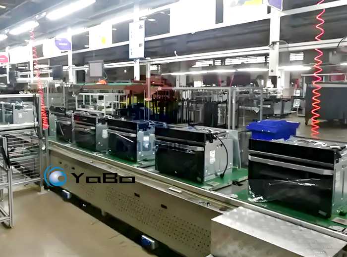 Oven assembly line