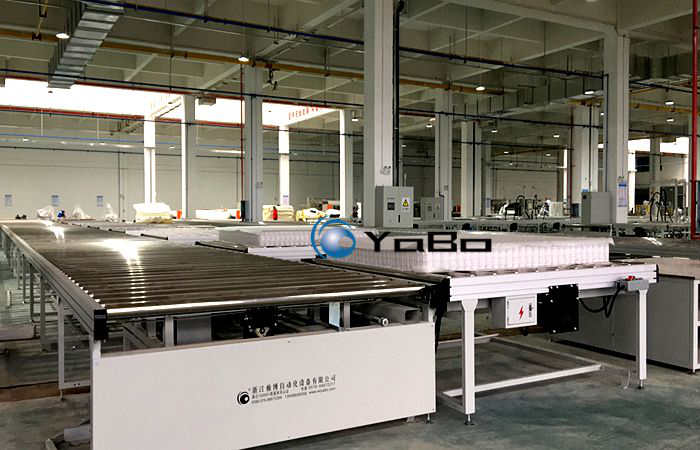 Mattress assembly line